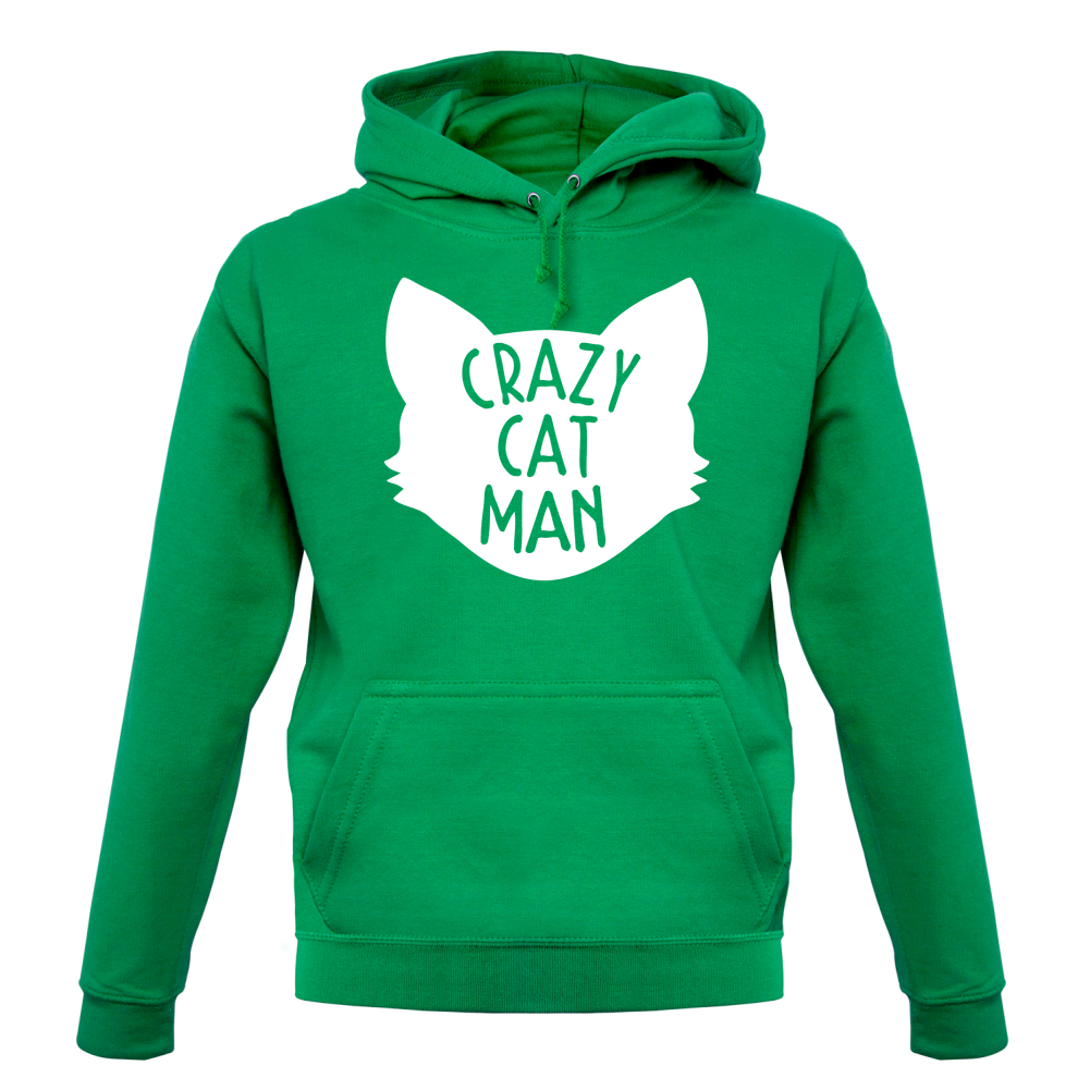 Crazy Cat Man T Shirt