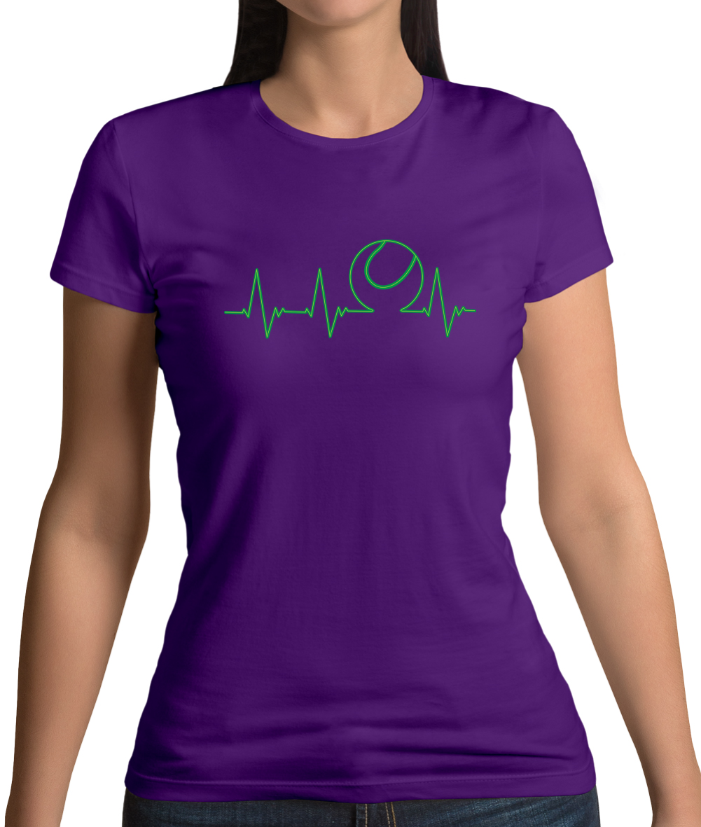 Tennis Heartbeat T Shirt