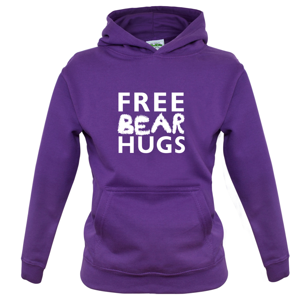 Free Bear Hugs Kids T Shirt