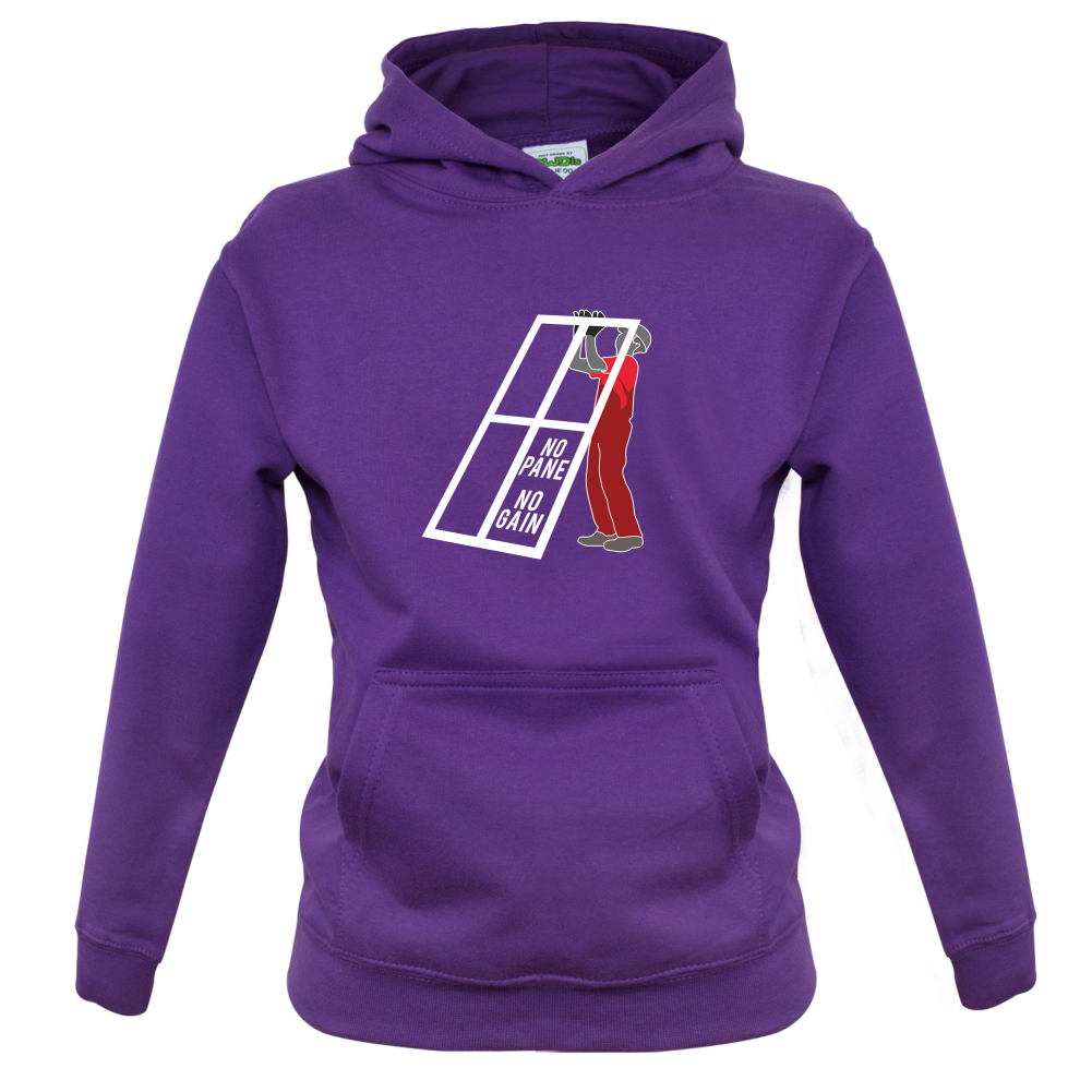 No Pane No Gain Kids T Shirt