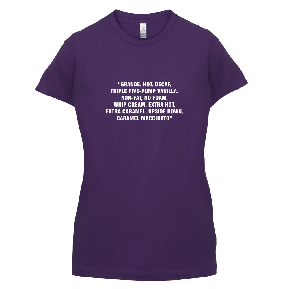 Long Coffee Order T Shirt