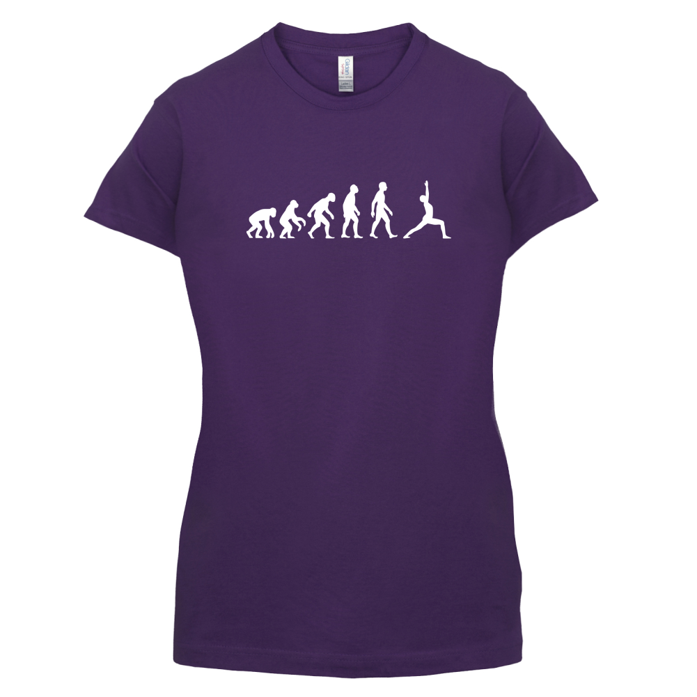 Evolution Of Man Yoga T Shirt