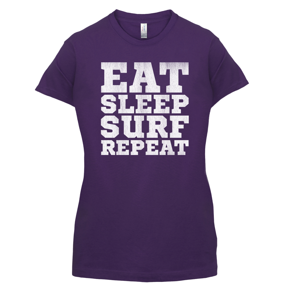 Eat Sleep Surf Repeat T Shirt