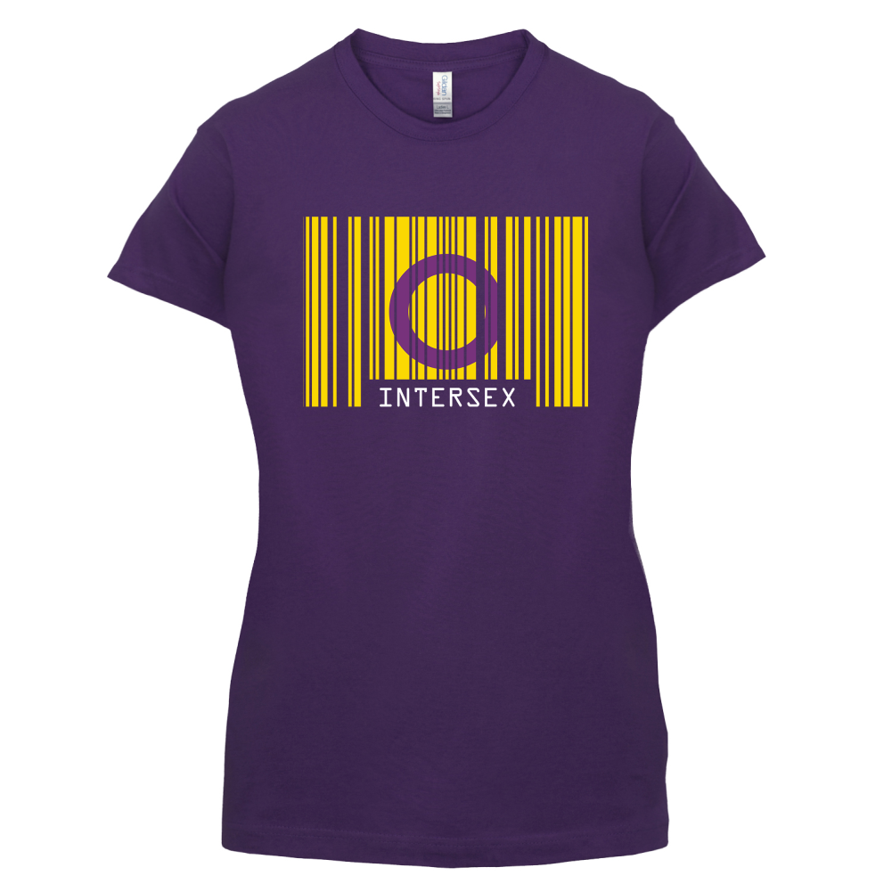 LGBT Barcode Flags - Intersex T Shirt