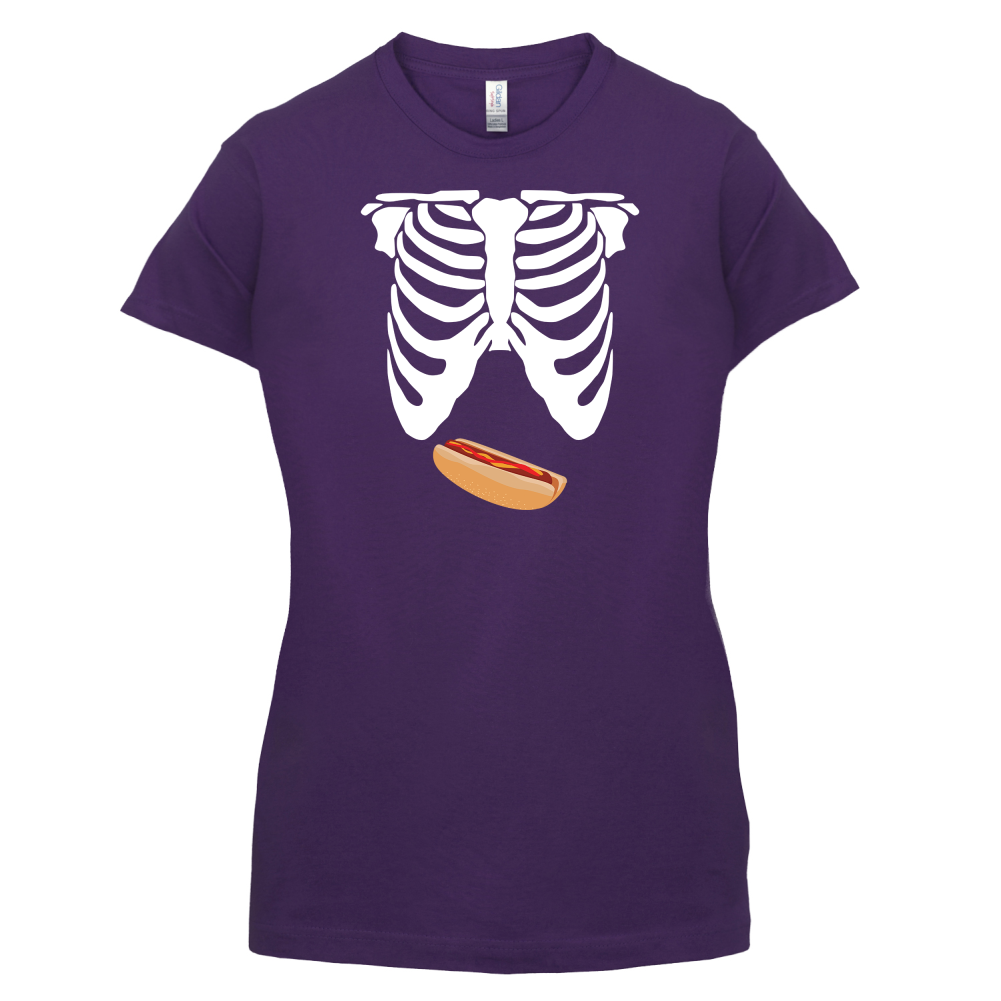 Hotdog Tummy T Shirt