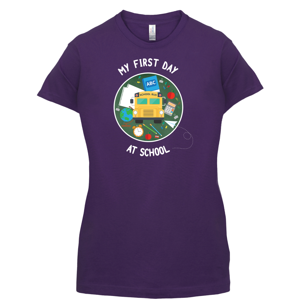 My First Day At School T Shirt