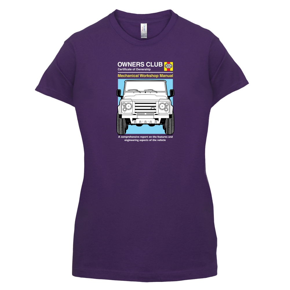 Car Owners Manual Land Rover T Shirt