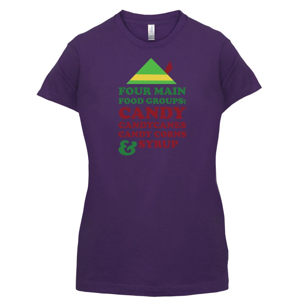 Christmas Food Groups T Shirt