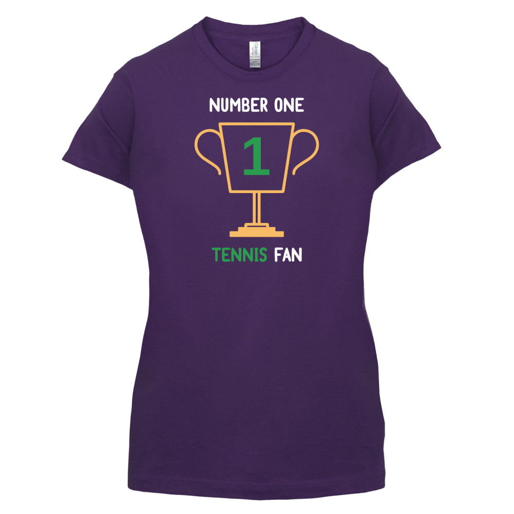 Number 1 Tennis Fan T Shirt
