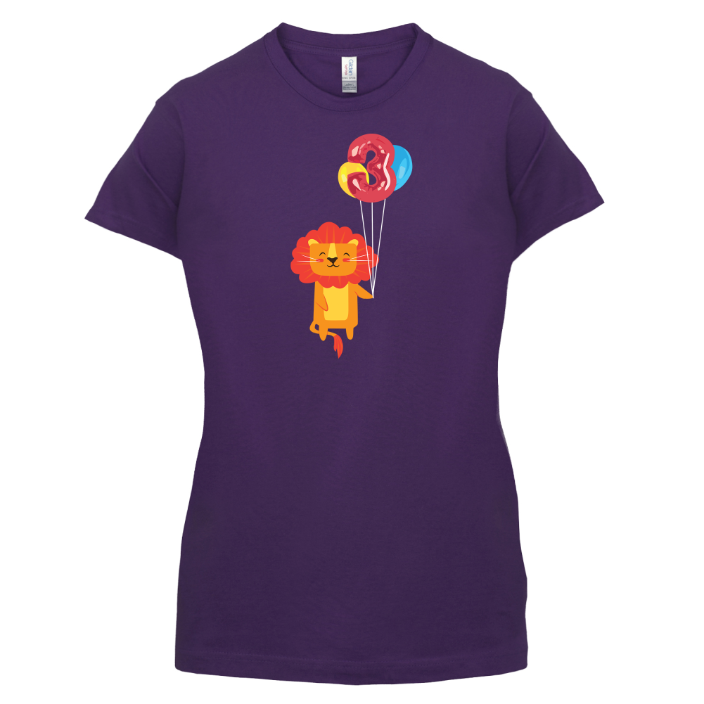 3rd Birthday Lion T Shirt