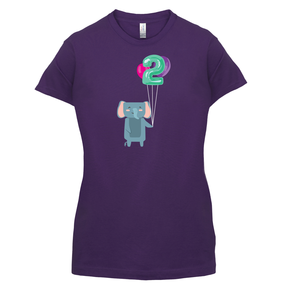 2nd Birthday Elephant T Shirt