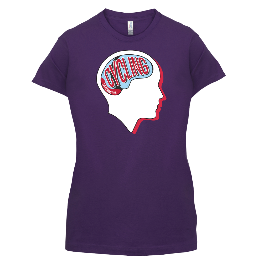 Cycling Is All I Think T Shirt