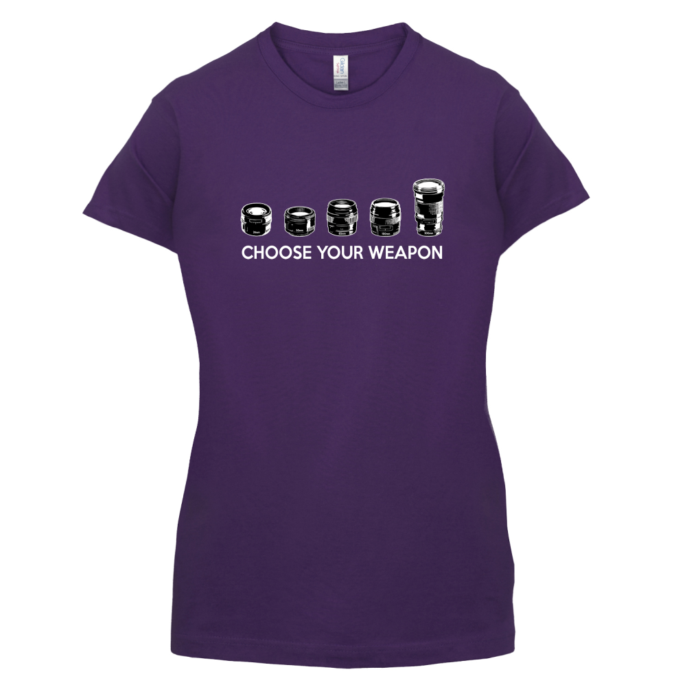 Choose your Weapon (Camera Lenses) T Shirt