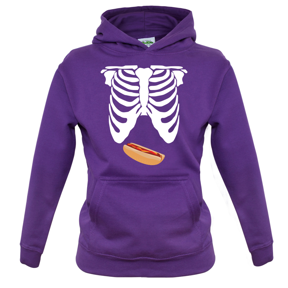 Hotdog Tummy Kids T Shirt