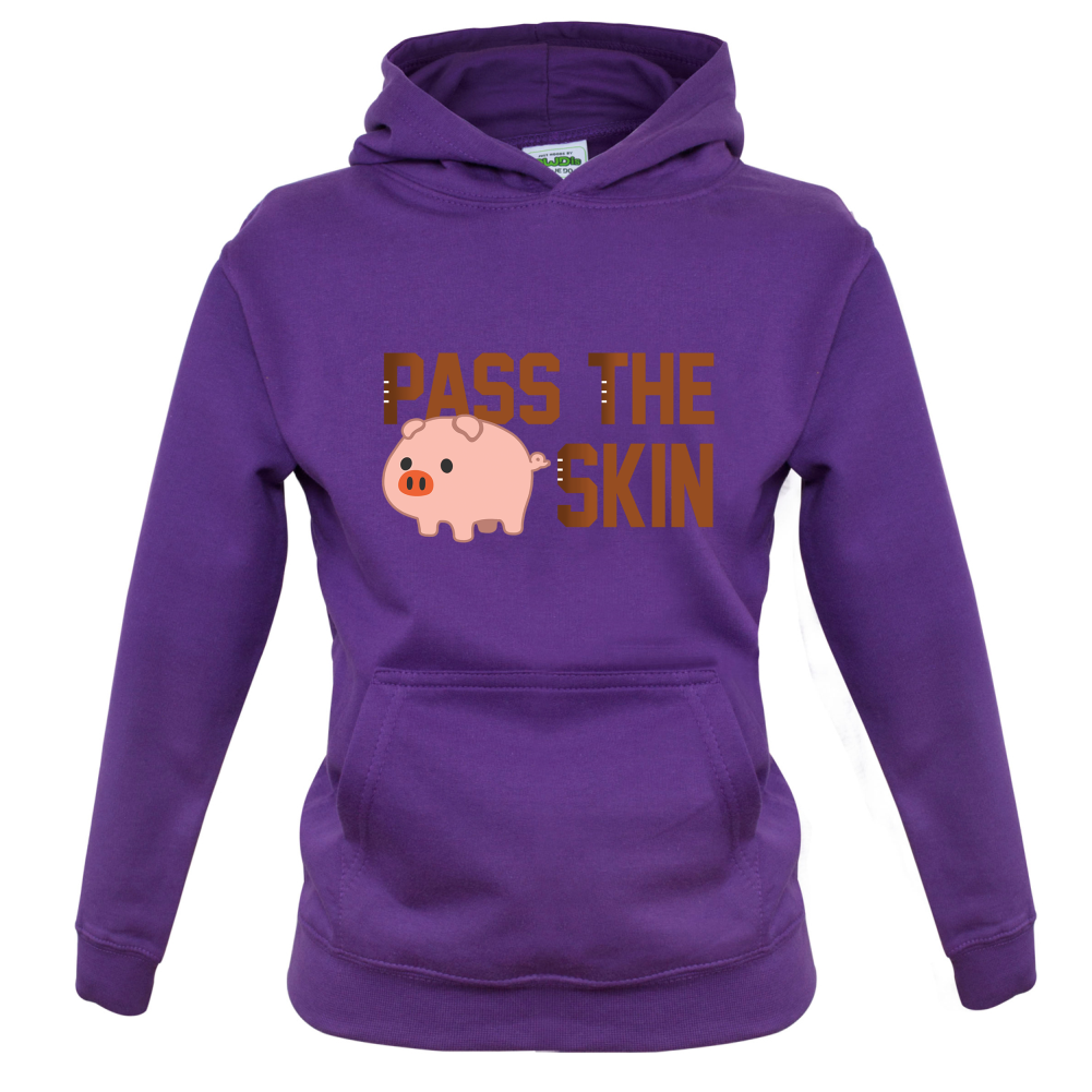 Pass The Pig Skin Kids T Shirt
