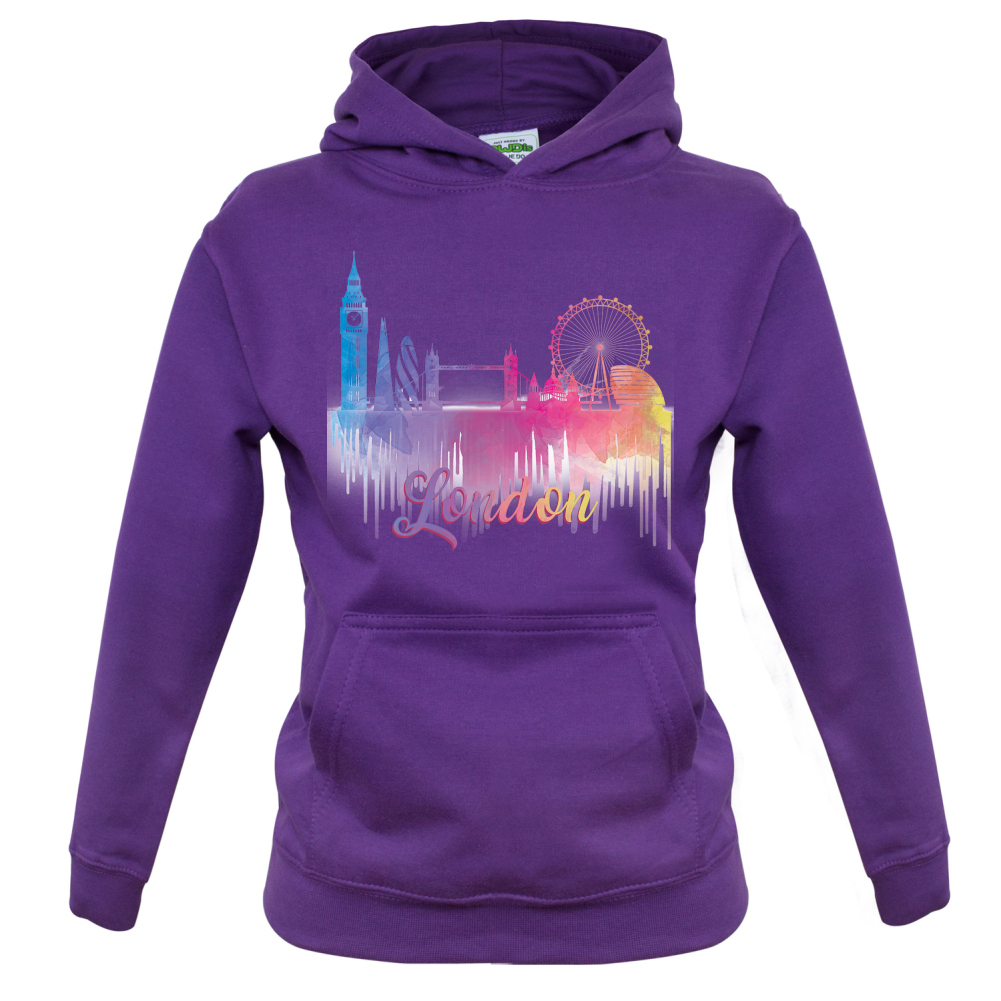 London Sillhouette Kids T Shirt