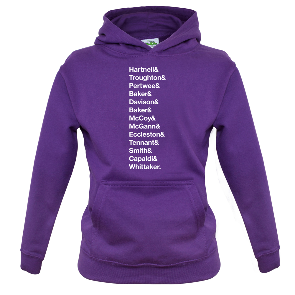 13 Doctors Kids T Shirt