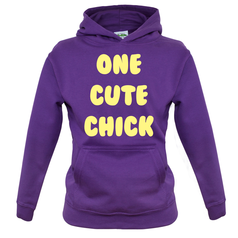 One Cute Chick Kids T Shirt