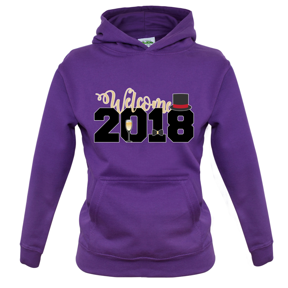Welcome 2018 Kids T Shirt