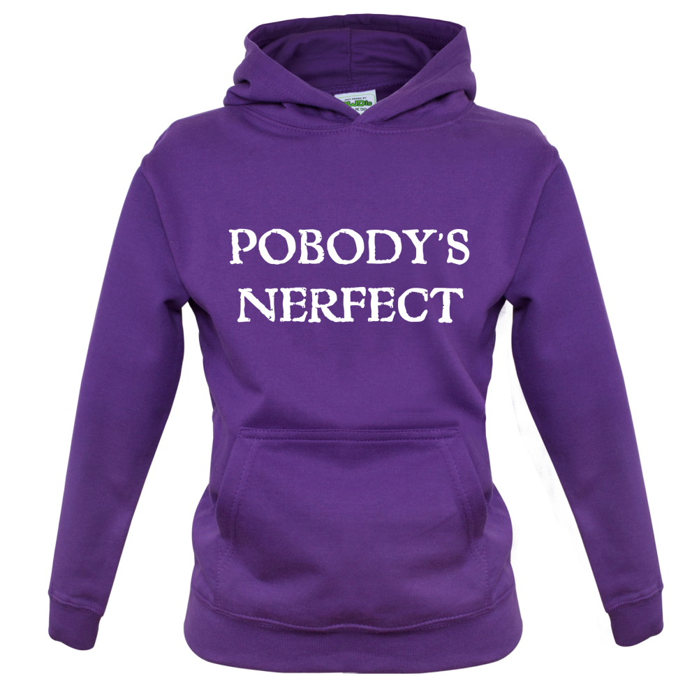 Pobody's Nerfect Kids T Shirt
