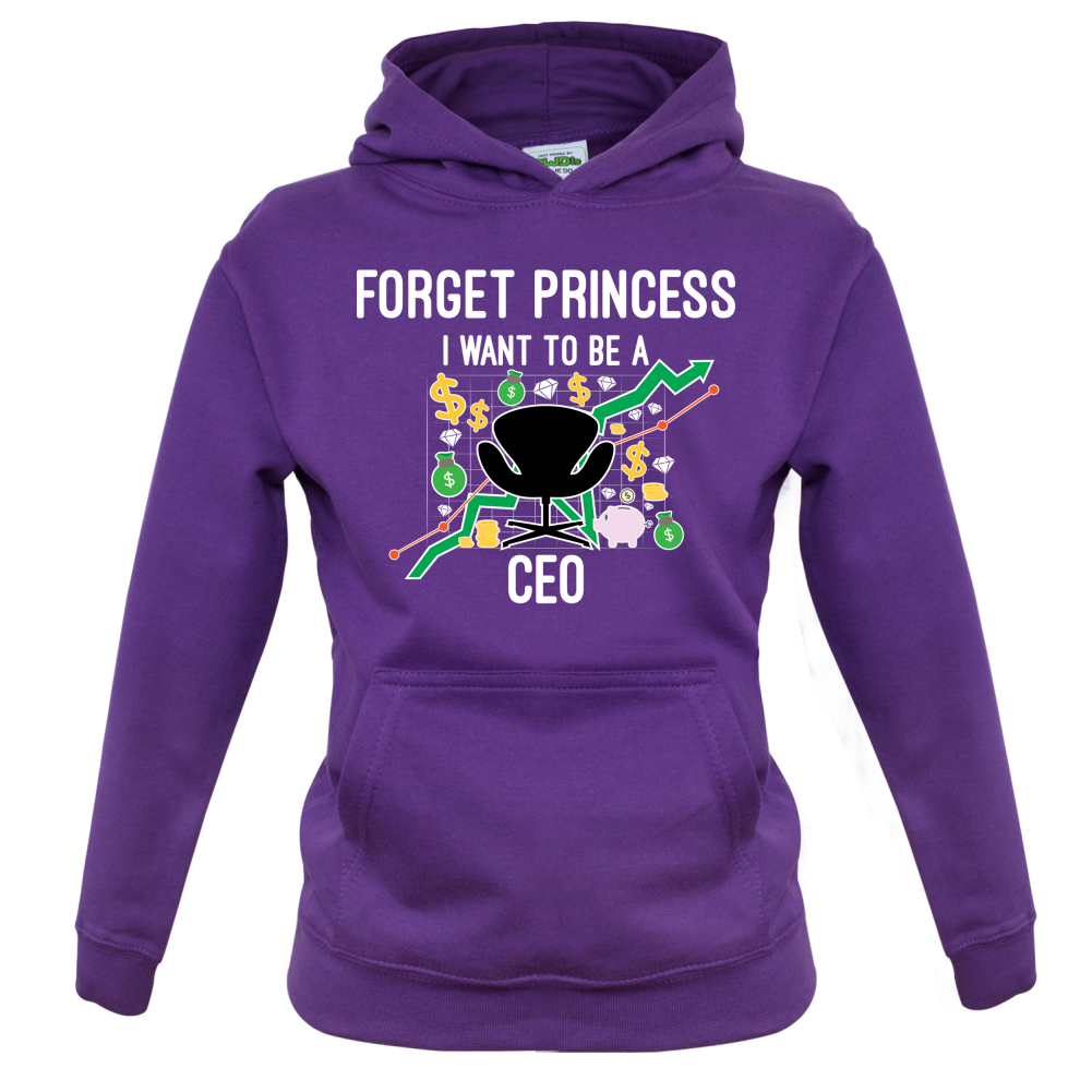 Forget Princess CEO Kids T Shirt