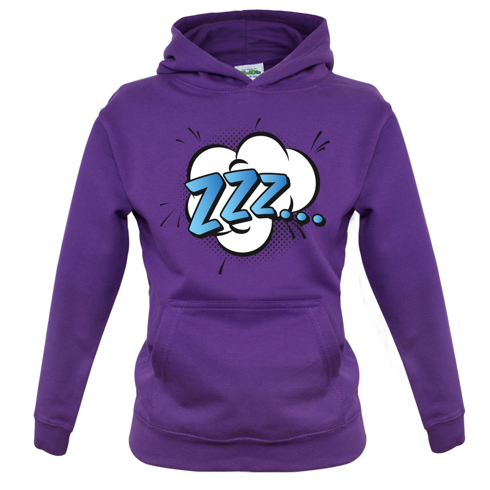 Zzz! Word Art Kids T Shirt