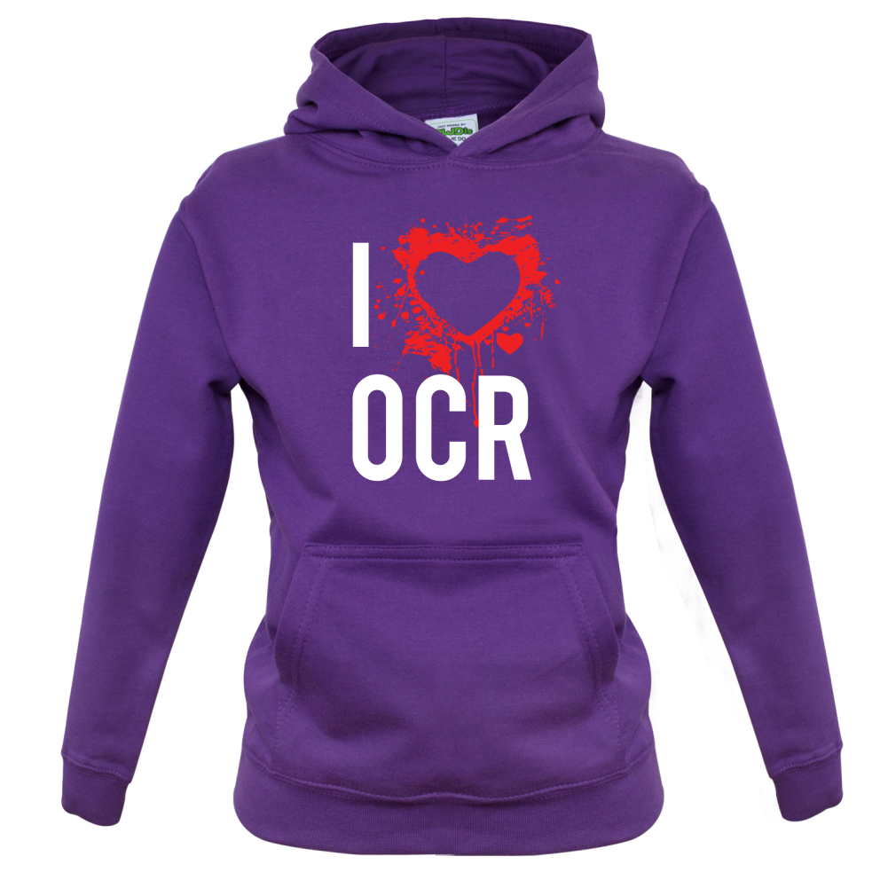 I Love OCR Kids T Shirt