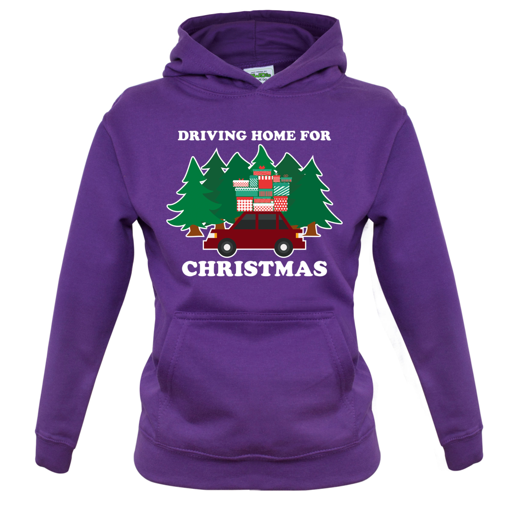 Driving Home For Christmas Kids T Shirt