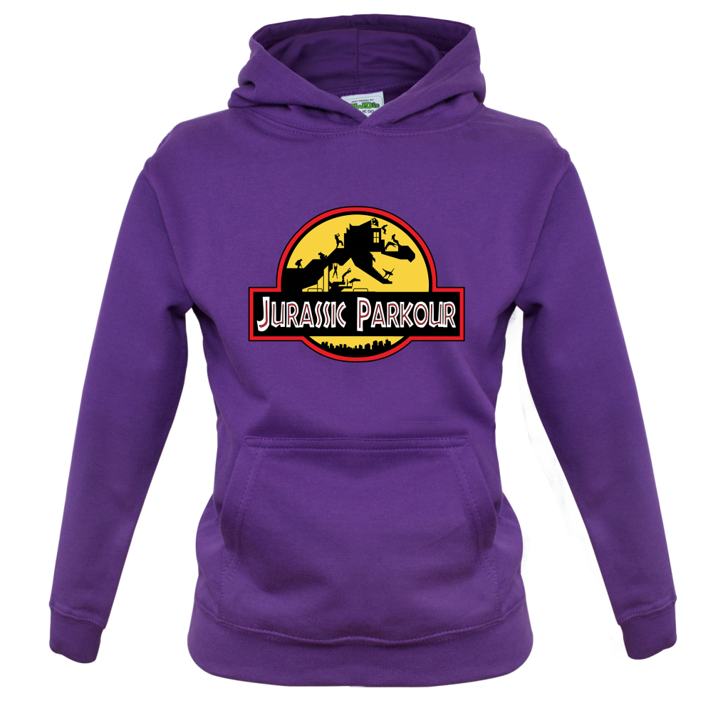 Jurassic Parkour Kids T Shirt