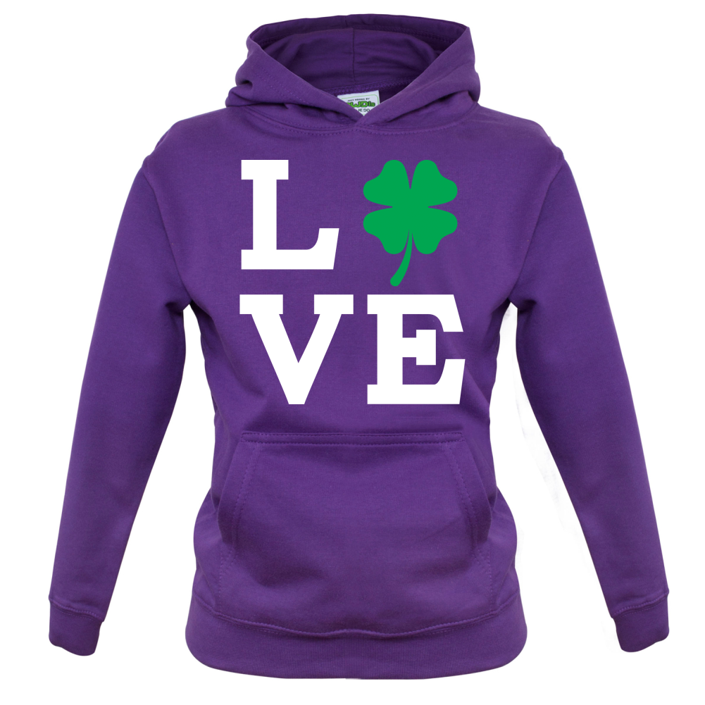 Clover Love Kids T Shirt