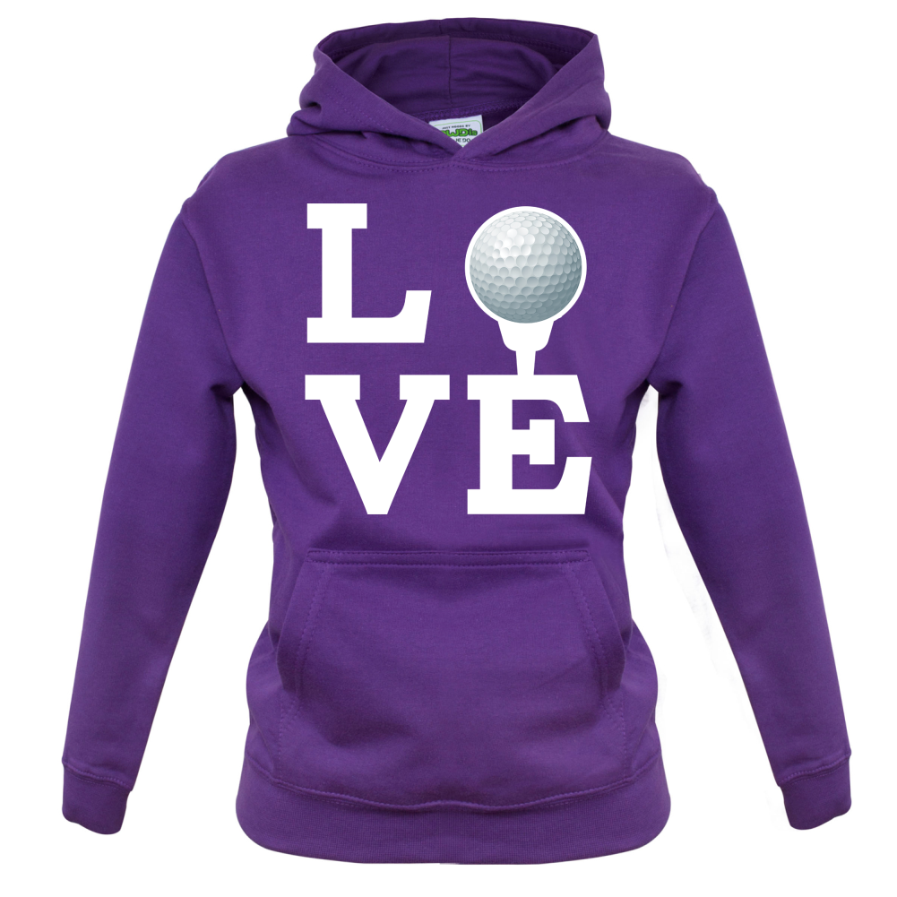 Love Golf Kids T Shirt