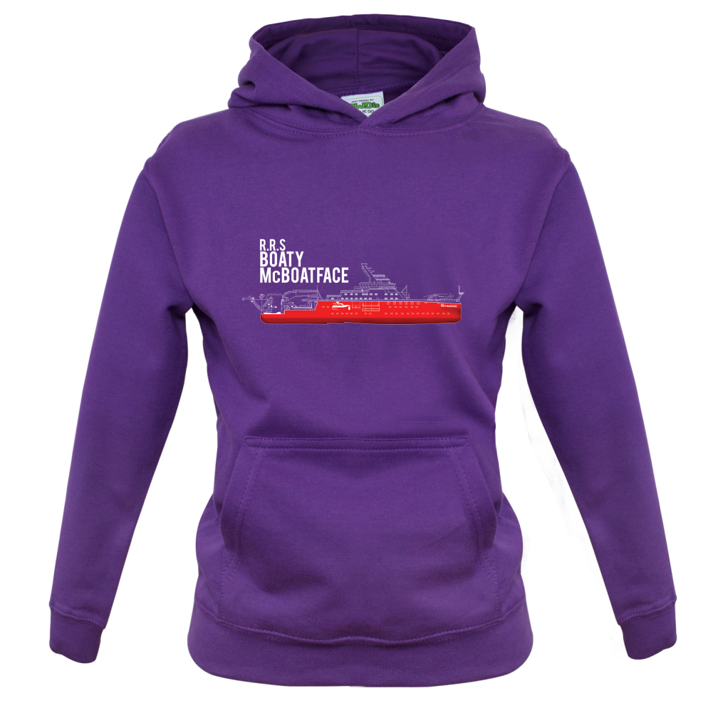 RRS Boaty McBoatface Kids T Shirt