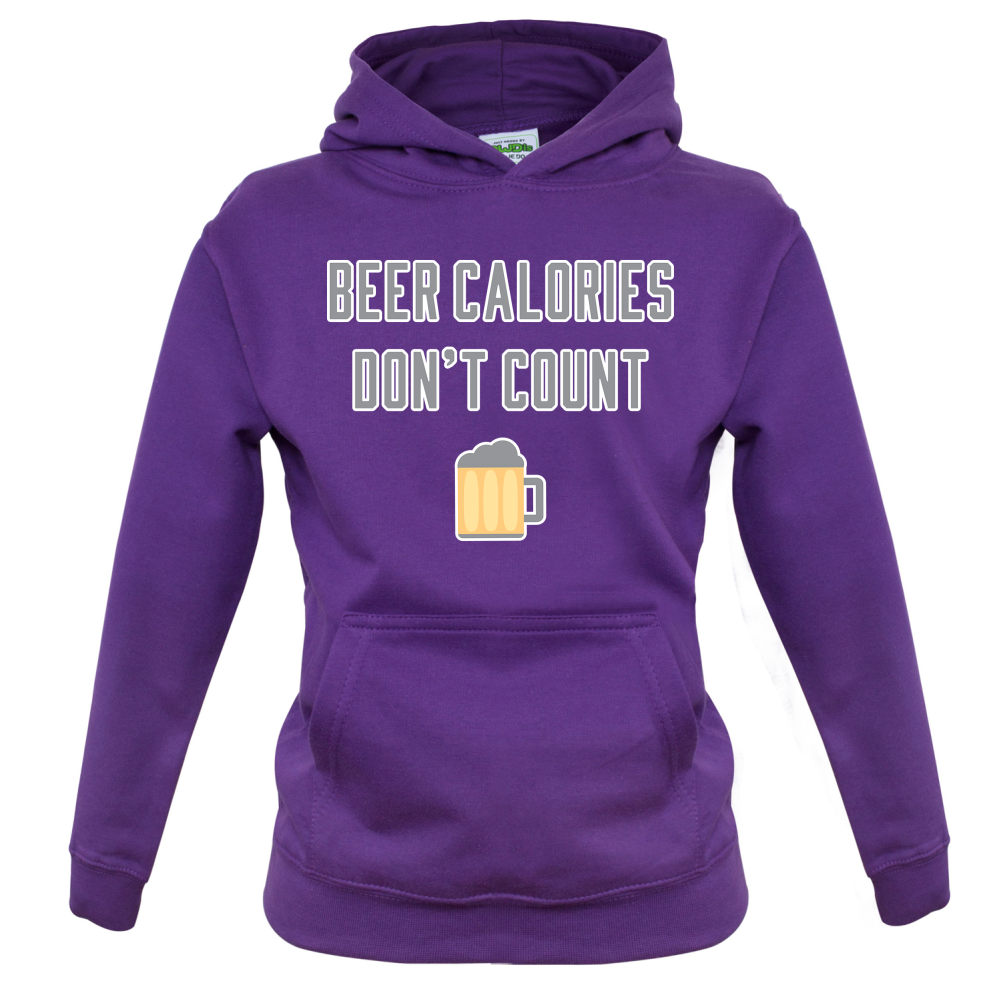 Beer Calories Dont Count Kids T Shirt