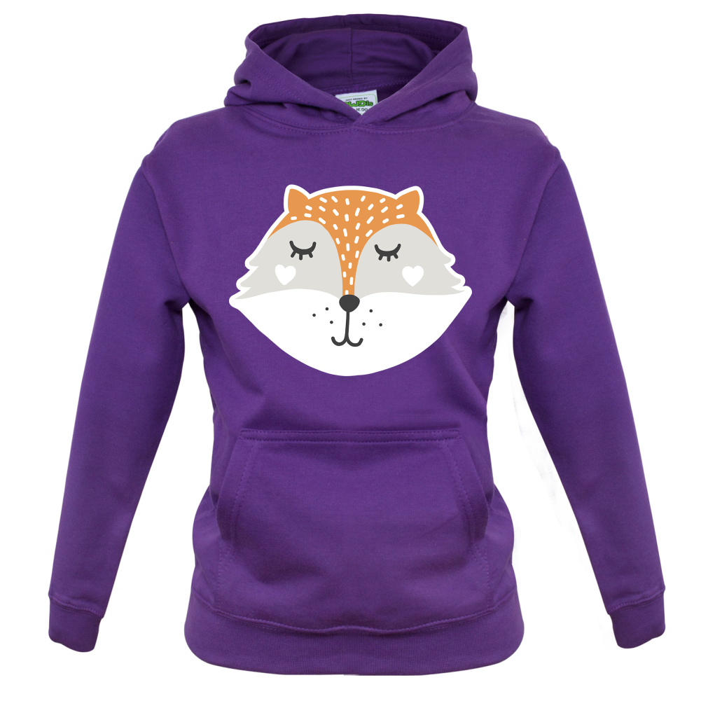 Smiley Face Mrs Fox Kids T Shirt