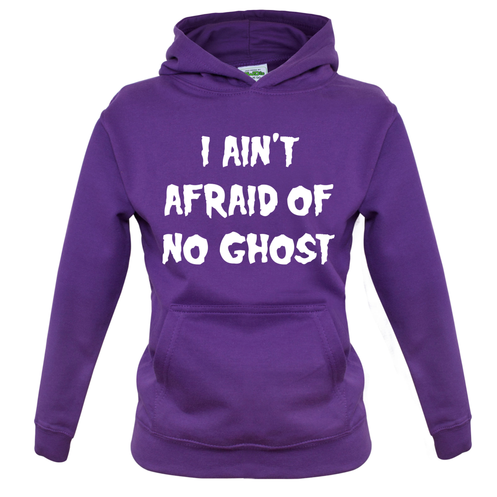 I Aint Afraid Of No Ghost Kids T Shirt