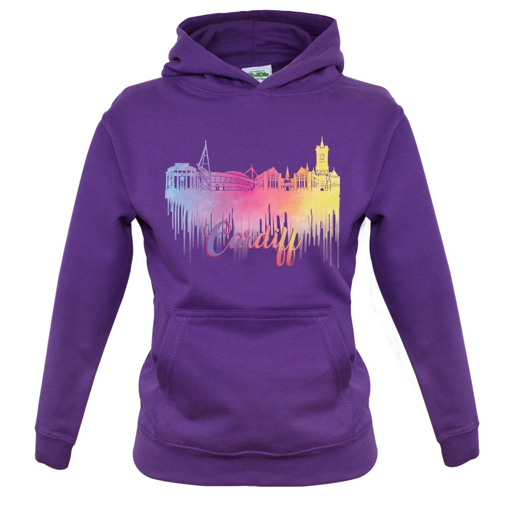 Cardiff Silhouette Kids T Shirt