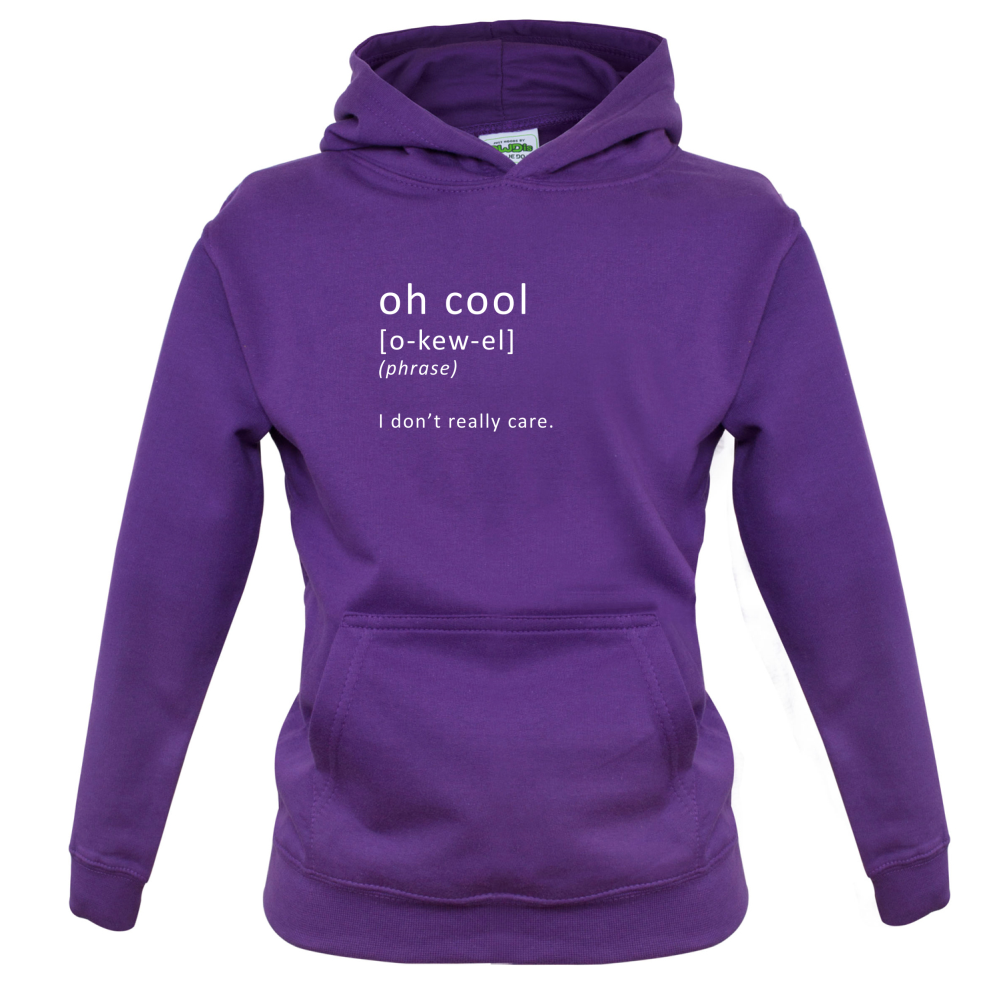 Funny Definition Oh Cool Kids T Shirt
