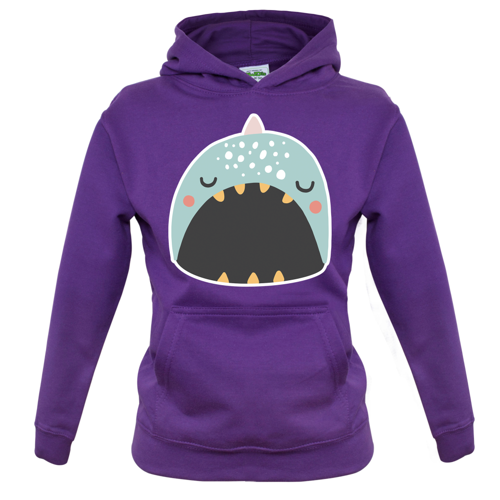 Smiley Face Narwhal Kids T Shirt