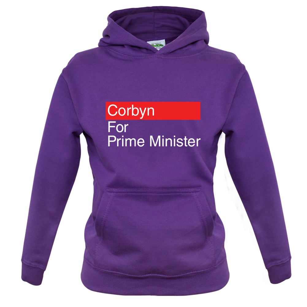 Corbyn For Prime Minister Kids T Shirt