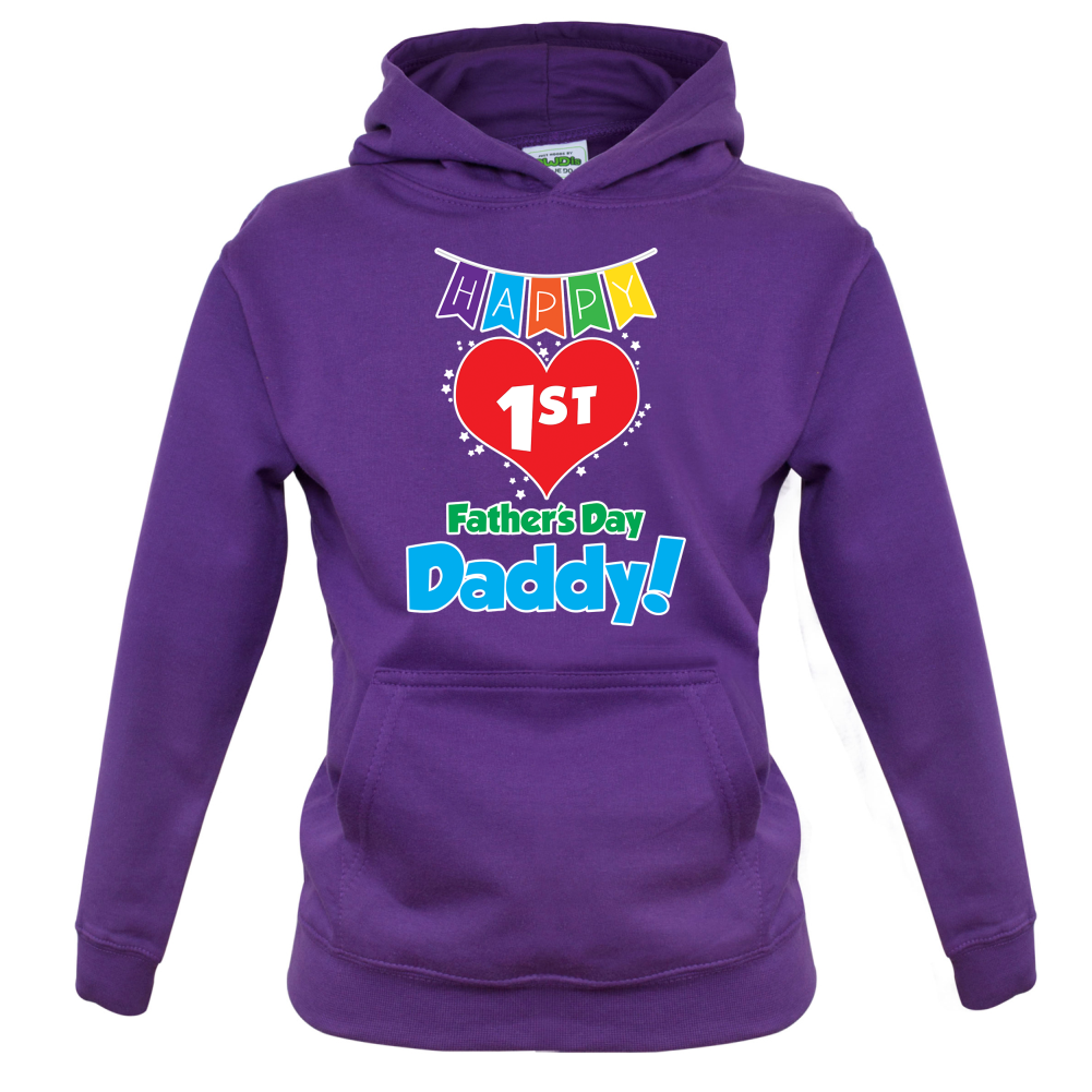 Happy First Fathers Day Kids T Shirt