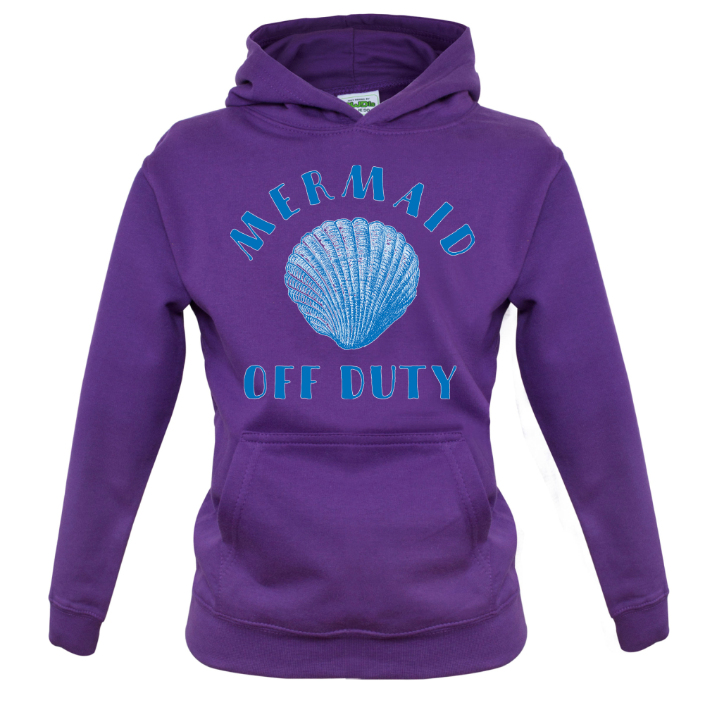 Off Duty Mermaid Kids T Shirt