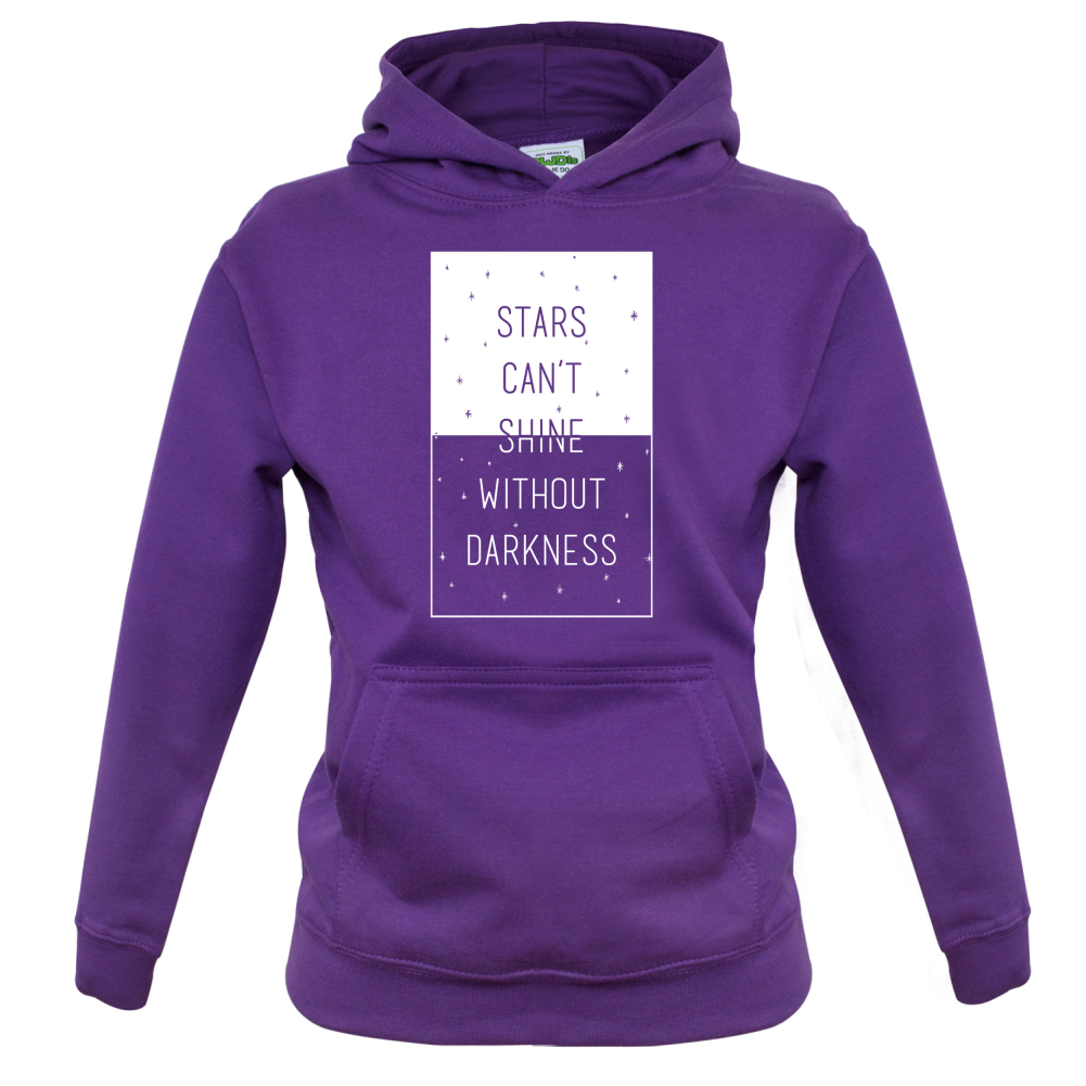 Stars Can't Shine Without Darkness Kids T Shirt