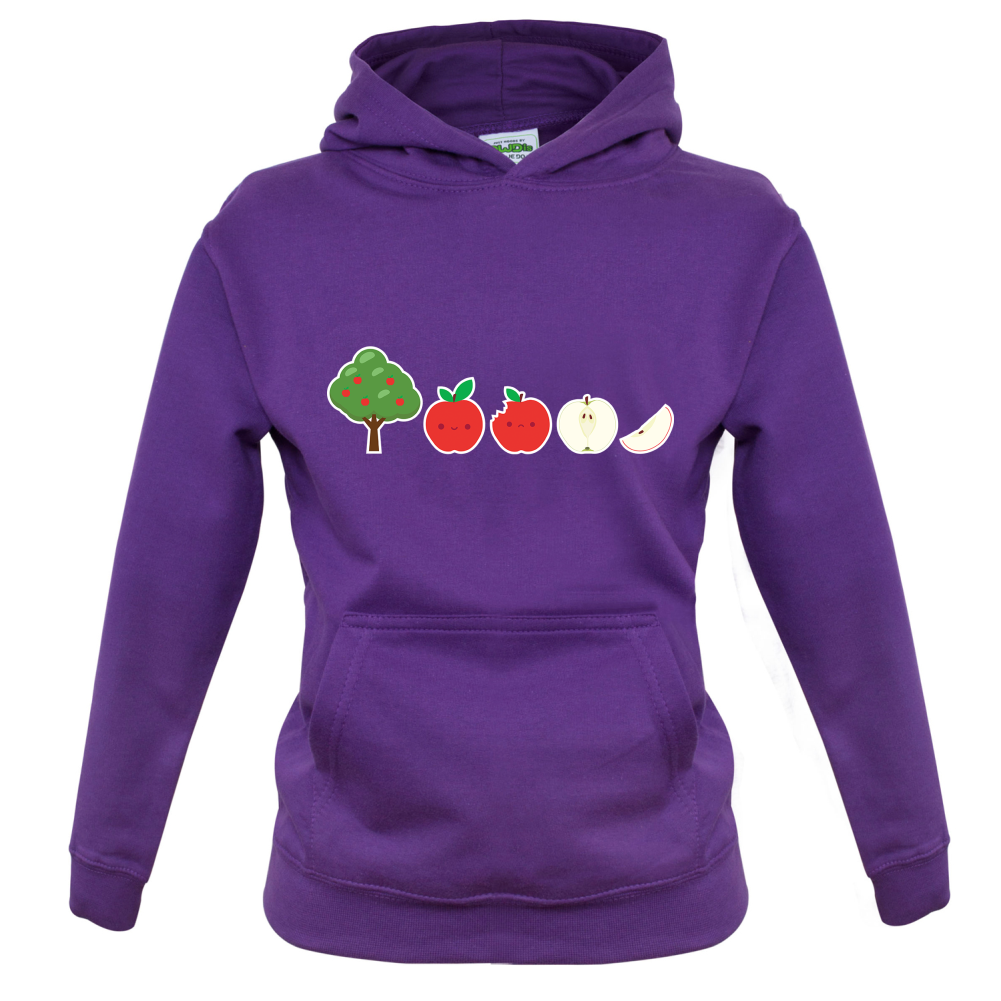 Evolution Of Apple Kids T Shirt