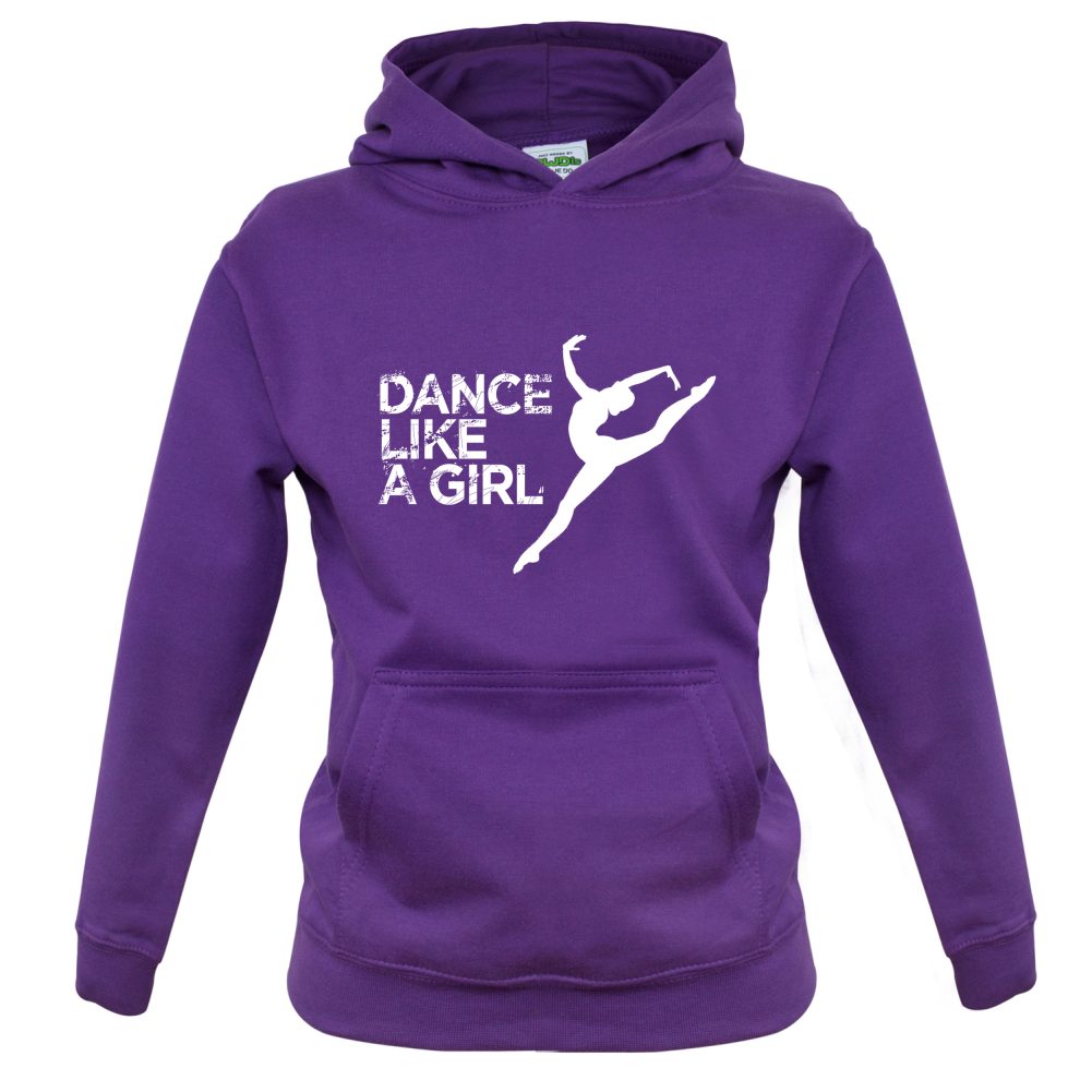 Dance Like A Girl Kids T Shirt