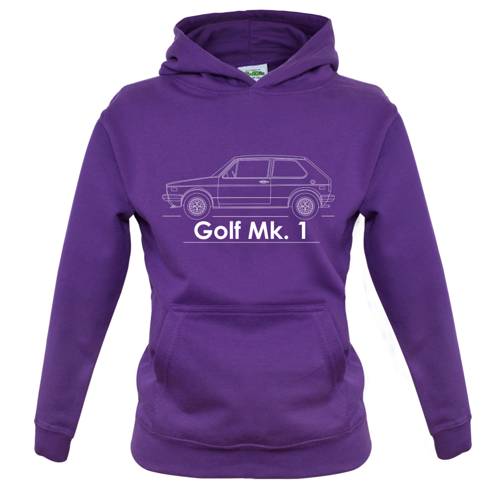 Side View Golf MK1 Kids T Shirt