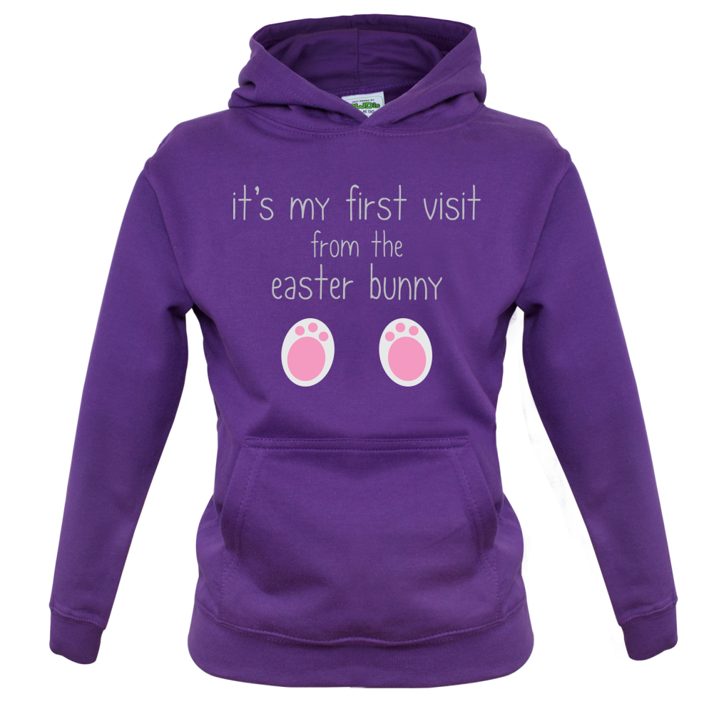 First Visit From The Eater Bunny Kids T Shirt