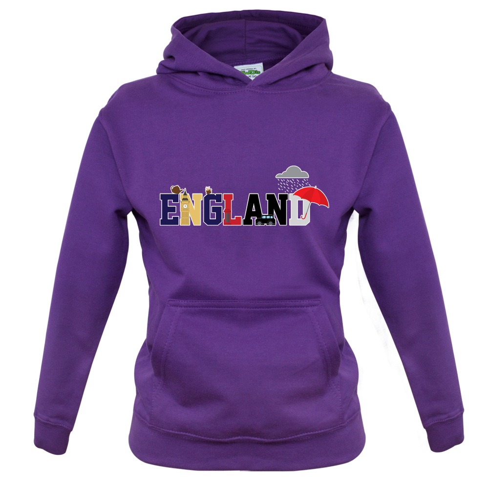 England (Icons) Kids T Shirt