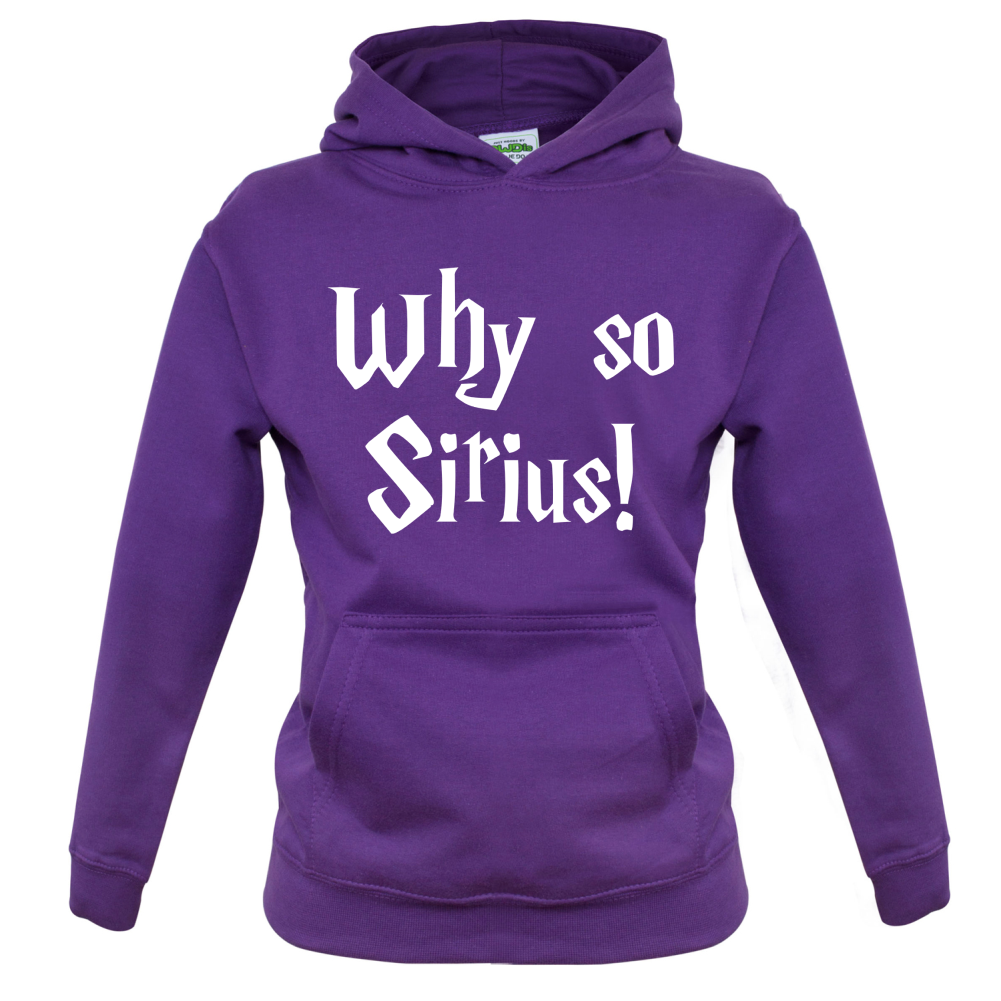 Why So Sirius Kids T Shirt