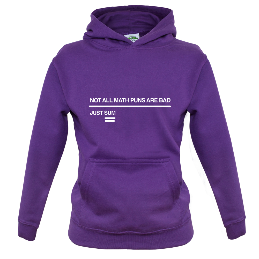 Not All Math Puns Are Bad Kids T Shirt