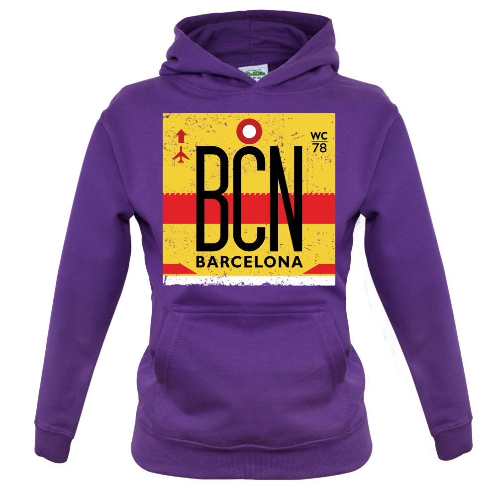 Barcelona Airport Kids T Shirt